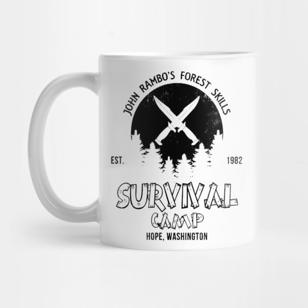 John Rambo Forest Skills Survival Camp First Blood by Angel arts